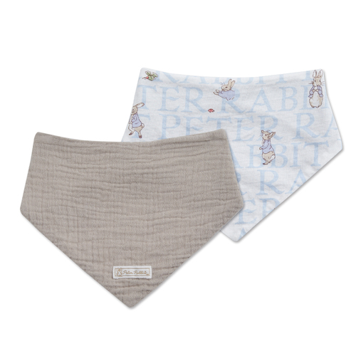 四季系列-彩色比得純棉紗布雙面圍兜