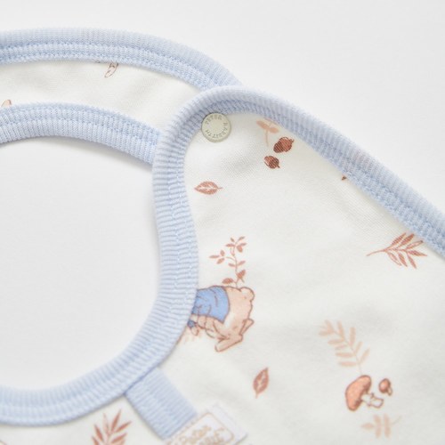 秋天童話奶嘴圍兜