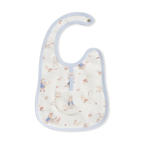 秋天童話奶嘴圍兜