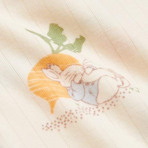 雲朵比得白色長袍妙妙裝 (熱感極潤纖維布)