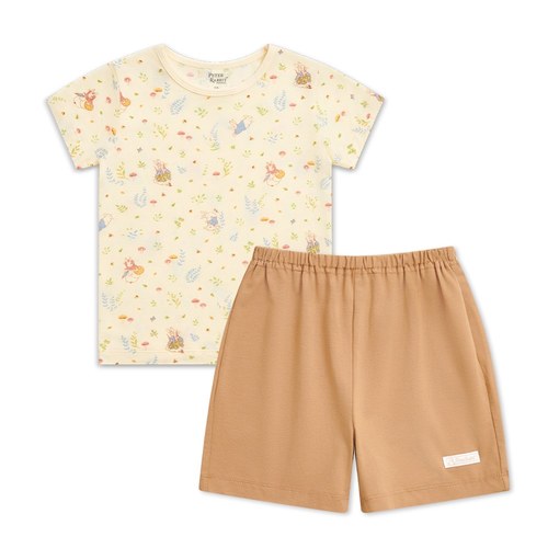 田園比得短袖套裝 (水晶紗布+抗UV吸排彈性布)