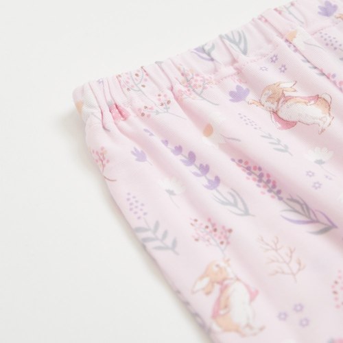 採花趣嬰兒長褲 (水晶紗)