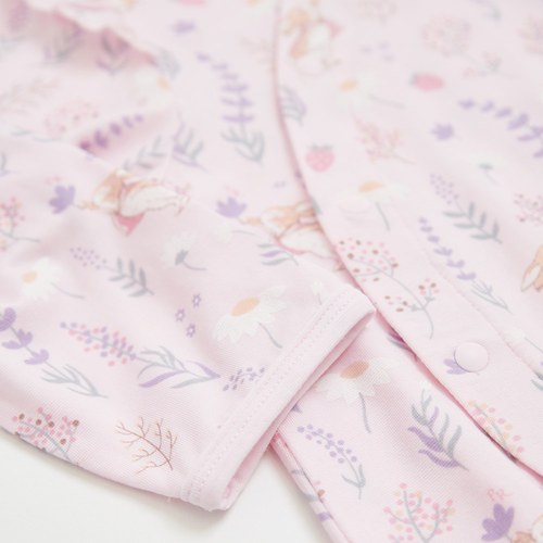 採花趣長袍妙妙裝 (水晶紗)