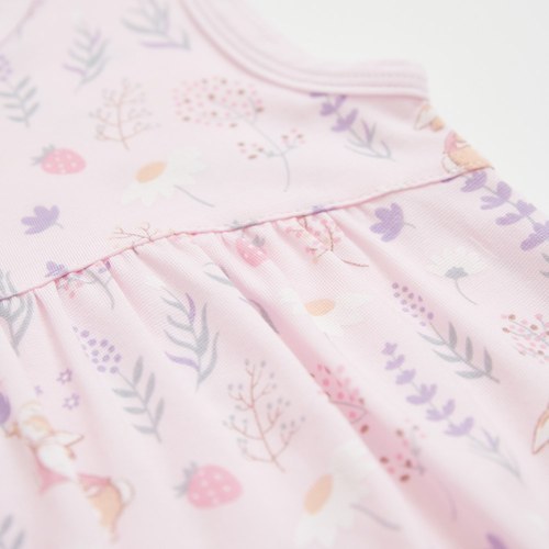 採花趣背心兔裝 (水晶紗)