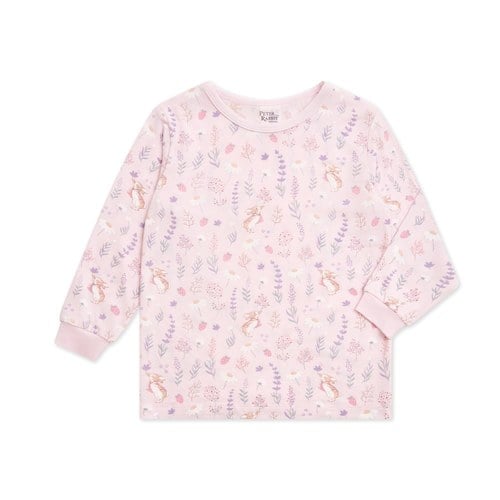 採花趣圓領冷氣衫套裝 (天絲抽針條紋布+水晶紗布)