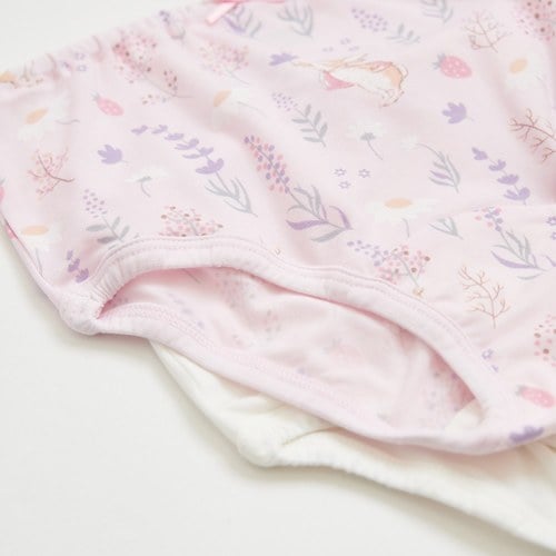 採花趣女童三角褲-2入 (銀離子抗菌內襠)