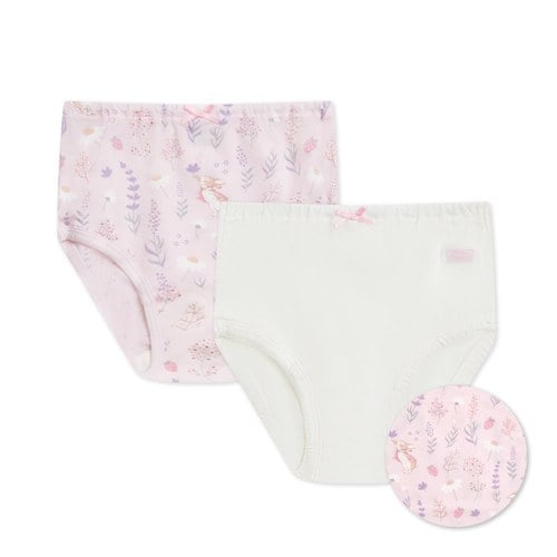 採花趣女童三角褲-2入 (銀離子抗菌內襠)