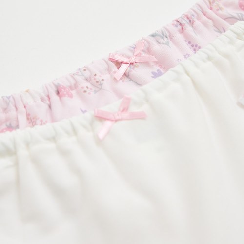 採花趣女童平口褲-2入 (銀離子抗菌內襠)