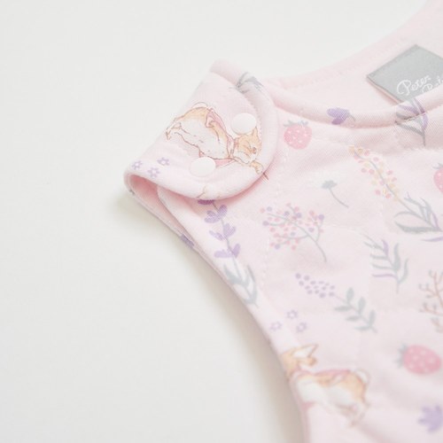 採花趣鋪棉防踢背心 (天絲棉布)