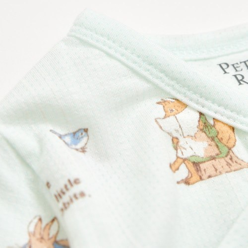 比得物語兩段式調節開襟包屁衣 (天絲洞感緹花布)