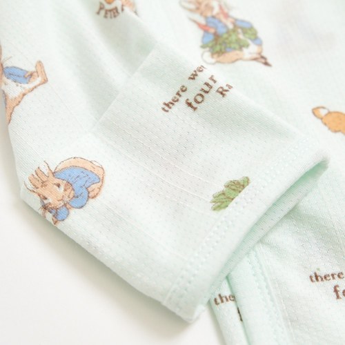 比得物語兩段式調節開襟包屁衣 (天絲洞感緹花布)