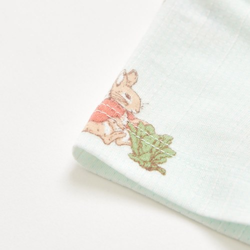 比得物語短袖側開包屁衣 (天絲洞感緹花布)