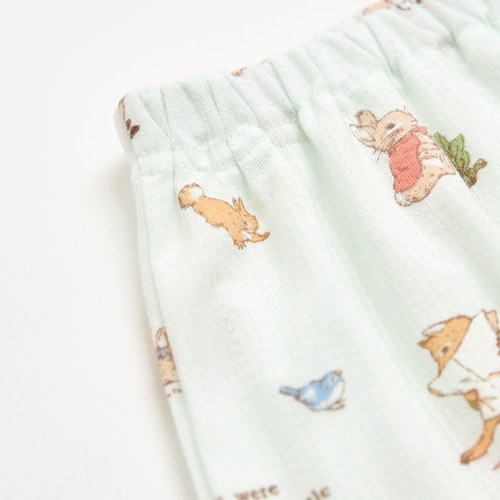 比得物語嬰兒長褲 (天絲洞感緹花布)