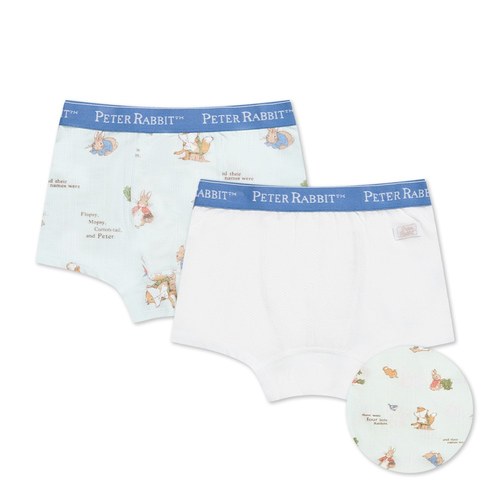 比得物語男童平口褲-2入 (銀離子抗菌內襠)