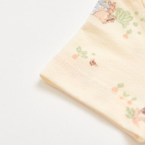 野餐比得開襟包屁衣 (天絲洞感緹花布)