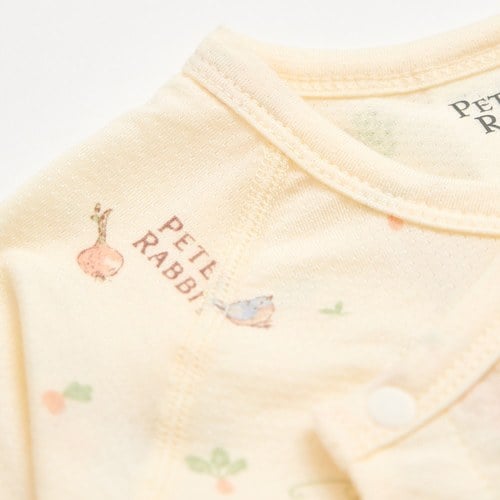 野餐比得肚衣蝴蝶兔裝 (天絲洞感緹花布)