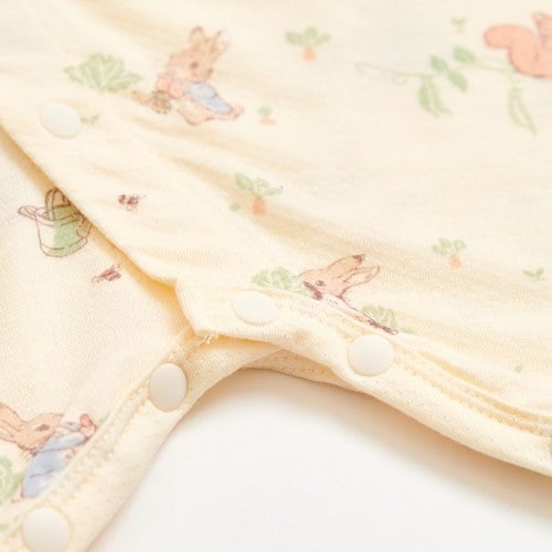 野餐比得肚衣蝴蝶兔裝 (天絲洞感緹花布)