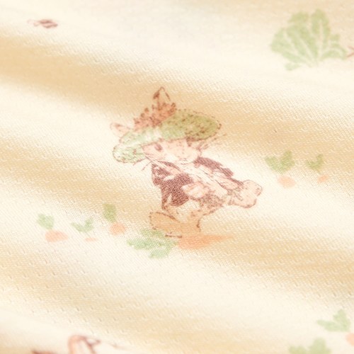 野餐比得肚衣蝴蝶兔裝 (天絲洞感緹花布)