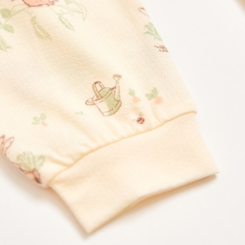 野餐比得嬰兒長褲 (天絲洞感緹花布)