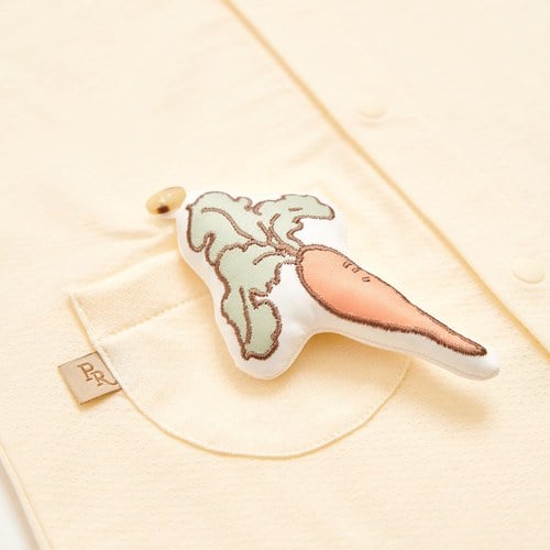 野餐比得短袖兔裝 (天絲洞感緹花布)