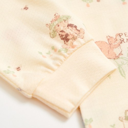 野餐比得圓領冷氣衫套裝 (天絲洞感緹花布)