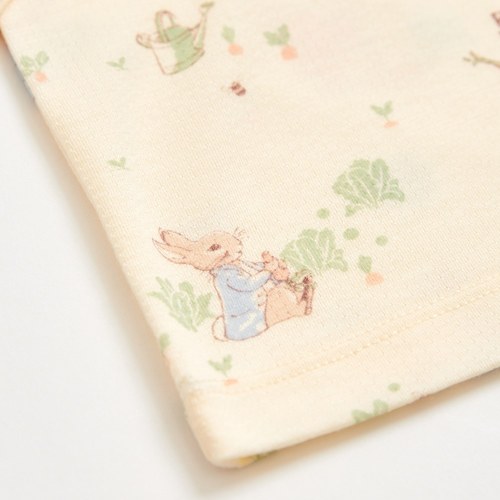 野餐比得圓領冷氣衫套裝 (天絲洞感緹花布)