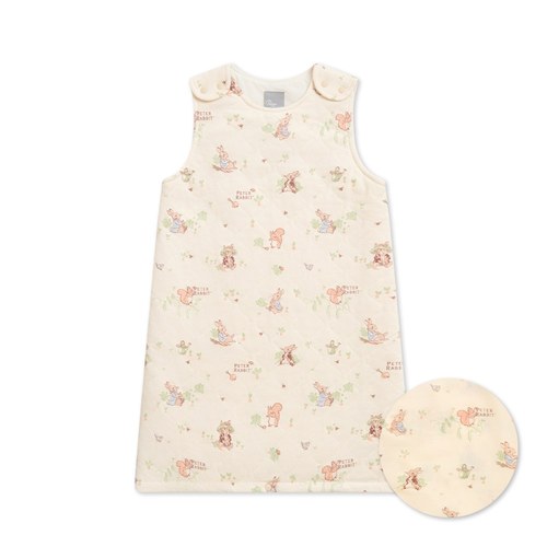 野餐比得鋪棉防踢背心 (冰晶彈性纖維布+彈性布)