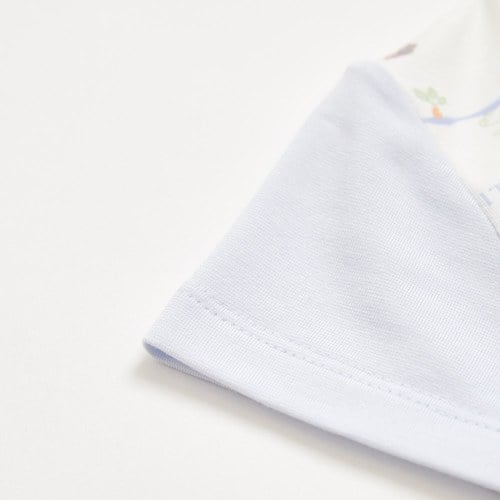 春日比得兩段式調節開襟包屁衣 (冰紗布)