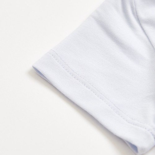 春日比得短袖側開包屁衣 (冰紗布)