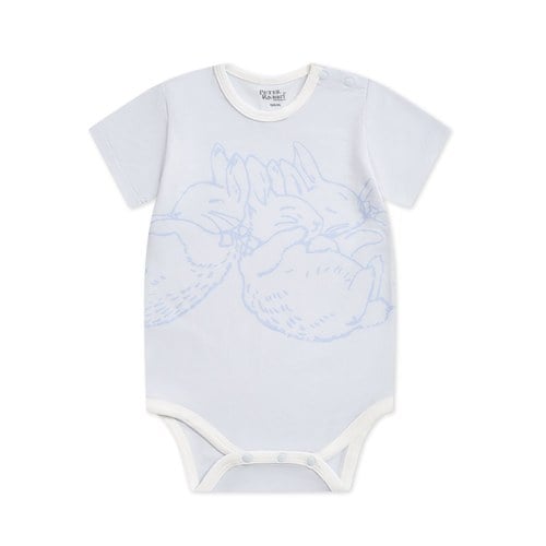 春日比得短袖側開包屁衣 (冰紗布)