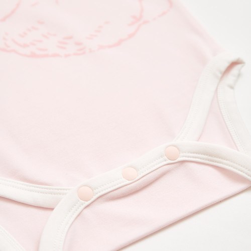 春日比得短袖側開包屁衣 (冰紗布)