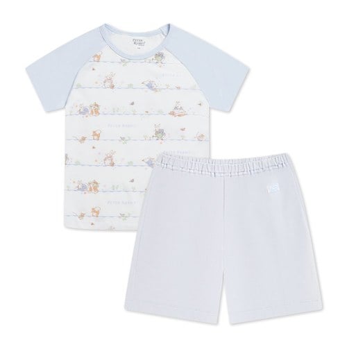 春日比得短袖圓領套裝 (冰紗布)