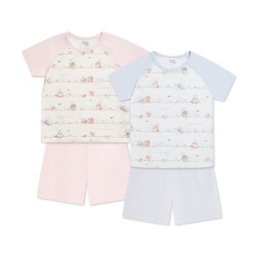 春日比得短袖圓領套裝 (冰紗布)