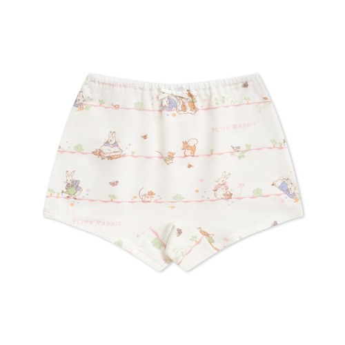 春日比得女童平口褲-2入 (銀離子抗菌內襠)