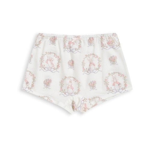 花漾兔女平口褲-2入 (天絲棉)