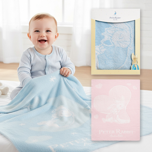 比得兔雙層快乾柔舒毯禮盒 85x120cm