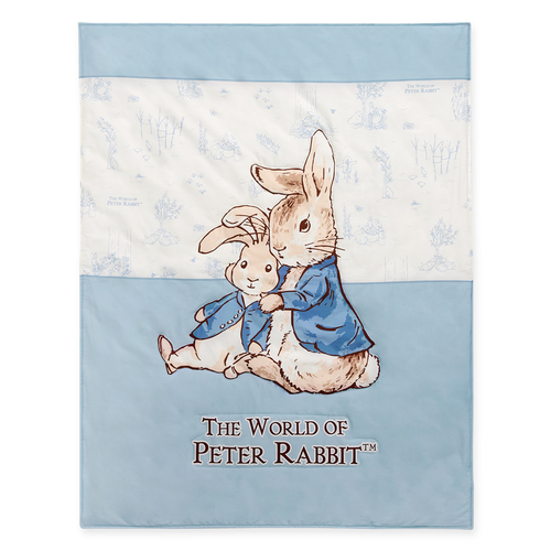 特級手工蠶絲被胎+夢境比得兔冬夏兩用被 105x135cm