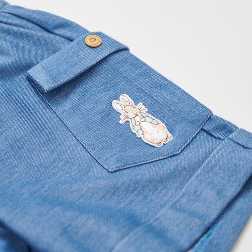 清新比得翻蓋口袋短褲 (吸濕排汗)