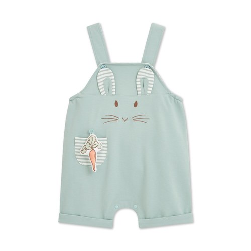 清新比得造型兔耳朵吊帶褲