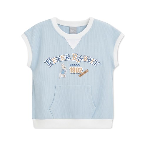 可愛比得小落肩上衣