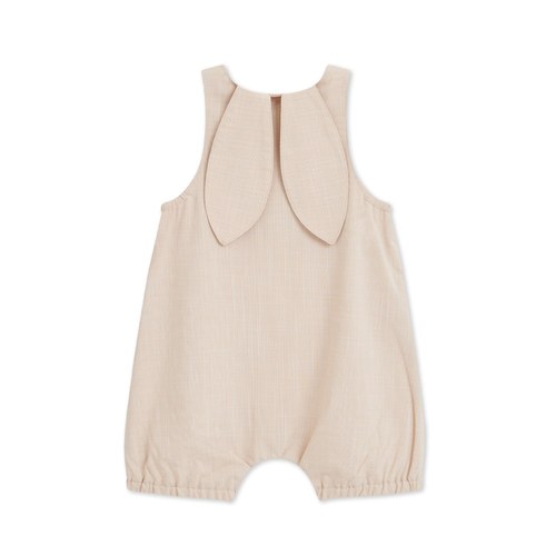 可愛比得造型長耳朵吊帶褲