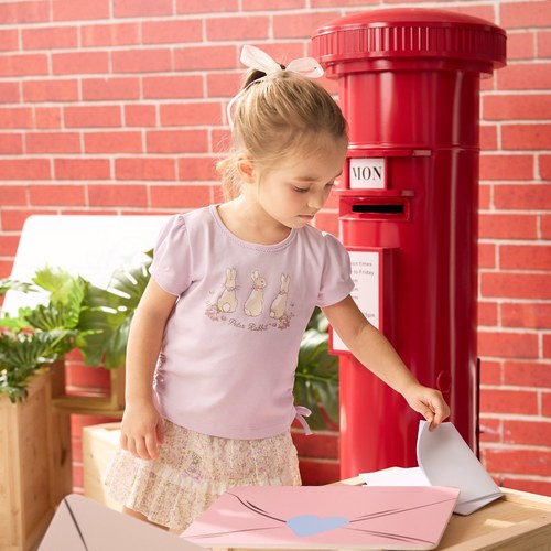 甜心比得蝴蝶結抽繩上衣