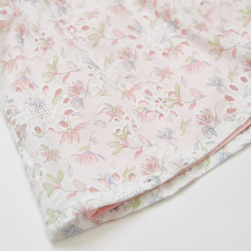 花語比得花瓣刺繡假兩件上衣 (吸濕排汗+抗UV)