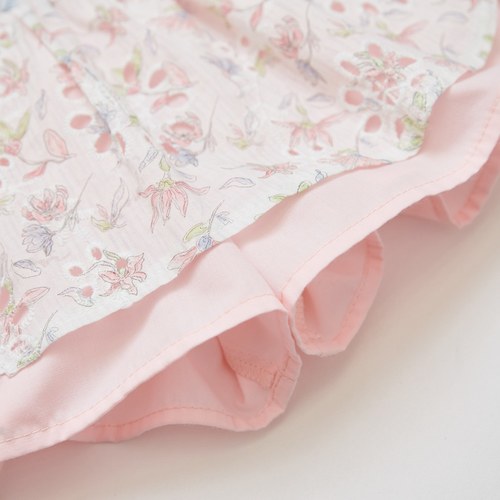 花語比得花瓣刺繡層次褲裙