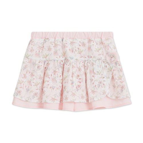 花語比得花瓣刺繡層次褲裙