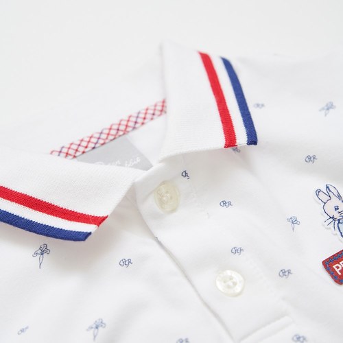 帥氣比得休閒風三色刺繡POLO衫 (吸濕排汗+抗UV)