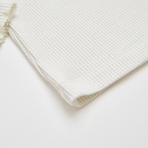 兔美美刺繡半高領長袖上衣