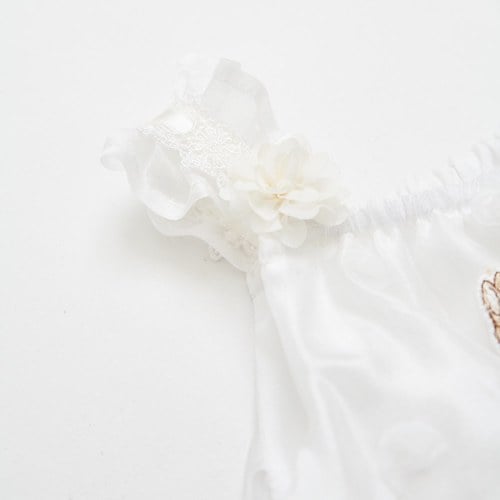 甜心比得造型立體花背心兔裝