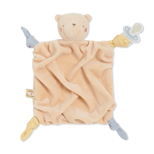 有機棉抓握安撫玩偶(熊)
