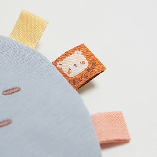 有機棉標籤安撫巾(刺蝟)